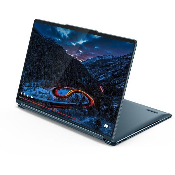 Ноутбук Lenovo Yoga Book 9 14IAH10 (83KJ004JRM), Intel Core Ultra 7 255H / 14&Prime; / Touch / OLED / 120 Гц / RAM 32 ГБ LPDDR5X / SSD 1 ТБ / Intel Arc 140T / Windows 11 Home / Бірюзовий