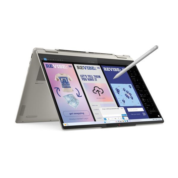 Ноутбук Lenovo Yoga 7 14ILL10 (83JQ00EMRM), Intel Core Ultra 7 256V / 14&Prime; Touch / RAM 16 ГБ / SSD 1 ТБ / Intel Arc 140V / DOS / Seashell