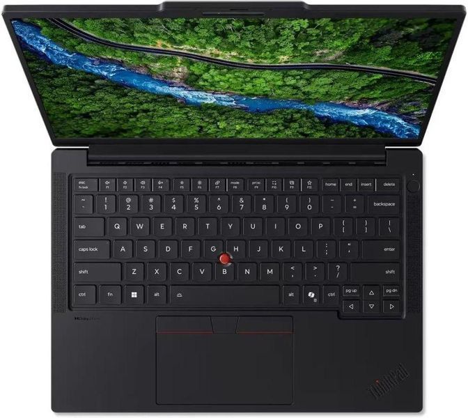 Ноутбук Lenovo ThinkPad P14s Gen 7 (21X0001APB), AMD Ryzen AI 9 HX PRO 470 / 14" / 120 Гц / OLED / RAM 48 ГБ DDR5 / SSD 1 ТБ / AMD Radeon 890M / Windows 11 Pro / Чорний