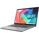 Ноутбук MSI Modern 15 F1MG-886PL (9S7-15S111-886), 15.6" / IPS / Intel Core 5 120U / RAM 16GB / SSD 512GB / Windows 11 Home / Сріблястий