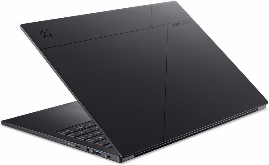 Ноутбук Acer Swift Go 16 AI (KT.0030B.003), Intel Core Ultra 9 288V / 16" / OLED / 120 Гц / RAM 32 ГБ LPDDR5X / SSD 1 ТБ / Intel Arc 140V / Windows 11 Home / Чорний
