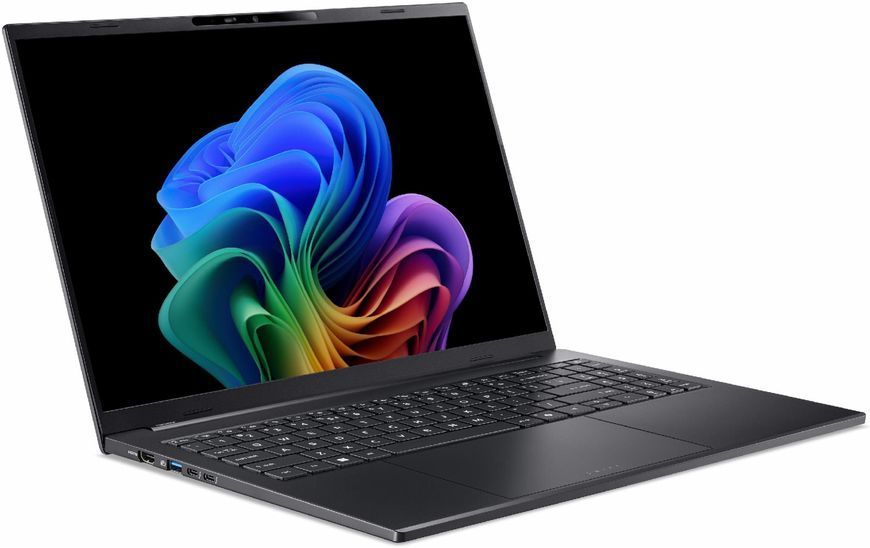 Ноутбук Acer Swift Go 16 AI (KT.0030B.003), Intel Core Ultra 9 288V / 16" / OLED / 120 Гц / RAM 32 ГБ LPDDR5X / SSD 1 ТБ / Intel Arc 140V / Windows 11 Home / Чорний