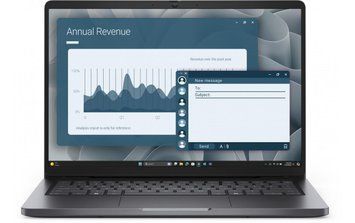 Ноутбук Dell Pro 14 (BTO507_PC14255_EMEA), AMD Ryzen 5 220 / 14&Prime; / RAM 16 ГБ DDR5 / SSD 512 ГБ / AMD Radeon 740M Graphics / Windows 11 Pro / Сірий