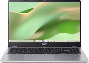Ноутбук Acer Chromebook 315 (NX.JUVEP.001), Intel N150 / 15.6&Prime; / RAM 8 ГБ LPDDR5x / SSD 128 ГБ / Intel UHD Graphics / Chrome ОС / Сріблястий