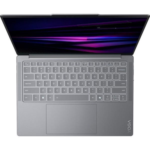 Ноутбук Lenovo Yoga Slim 7 (83QM0066RM), Intel Core Ultra 7 355 / 14" / OLED / RAM 16 ГБ LPDDR5X / SSD 1 ТБ / Intel Graphics / Windows 11 Home / Сірий