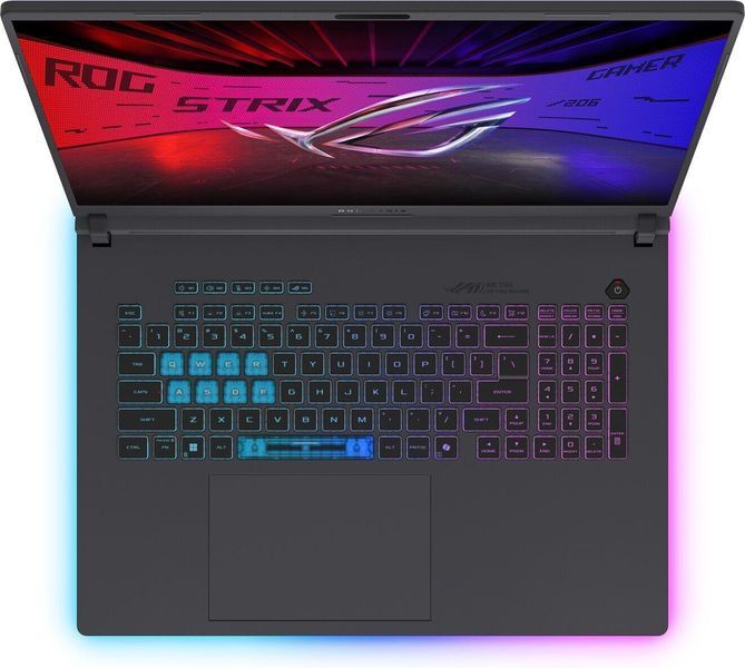 Ноутбук ASUS ROG Strix G18 (G815LW-SA304), Intel Core Ultra 9 290HX Plus / 18" / Mini-LED / 240 Гц / RAM 32 ГБ DDR5 / SSD 2 ТБ / Intel UHD Graphics + RTX 5080 / Без ОС / Сірий