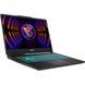 Ноутбук MSI Cyborg 15, (A13VE-1067XPL) 15,6" FHD / Intel Core i7-13620H / RAM 16 ГБ / SSD 512 ГБ / RTX 4050 / NoOS