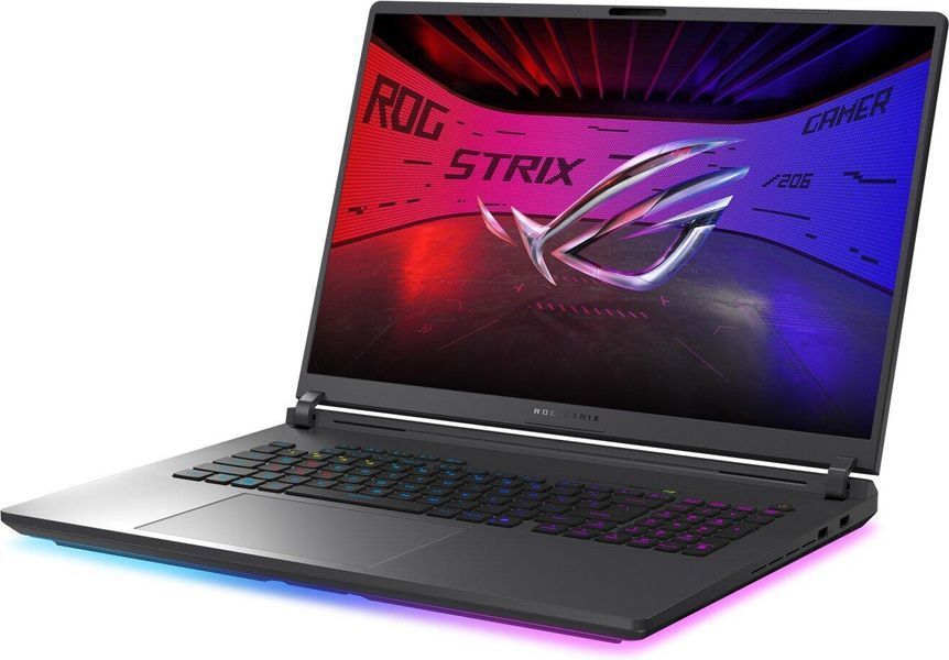 Ноутбук ASUS ROG Strix G18 (G815LW-SA304), Intel Core Ultra 9 290HX Plus / 18" / Mini-LED / 240 Гц / RAM 32 ГБ DDR5 / SSD 2 ТБ / Intel UHD Graphics + RTX 5080 / Без ОС / Сірий
