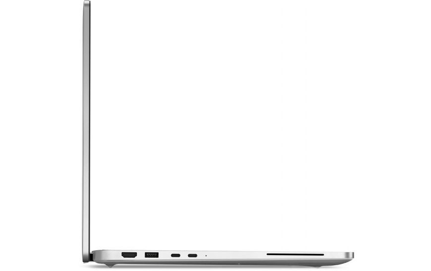 Ноутбук Dell Pro 16 Plus PB16255 (BTO503_PB16255_EMEA), AMD 220 / 16&Prime; / RAM 16 ГБ / SSD 512 ГБ / Intel Graphics / Windows 11 Pro / Platinum Silver