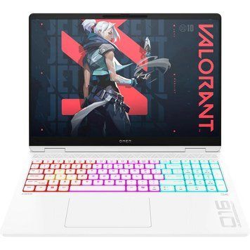 Ноутбук HP Omen 16 (C57B0EA), Intel Core Ultra 7 255HX / 16" / RAM 16 ГБ / SSD 1 ТБ / RTX 5060 8 ГБ GDDR6 / Free DOS / білий
