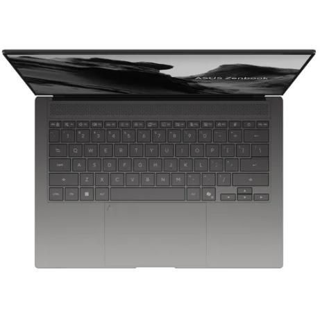 Ноутбук ASUS Zenbook S14 (90NB16Q5-M00H20), Intel Core Ultra 9 386H / 14" / OLED / 120 Гц / Touch / RAM 32 ГБ LPDDR5X / SSD 1 ТБ / Intel Graphics / Windows 11 Pro / Сірий