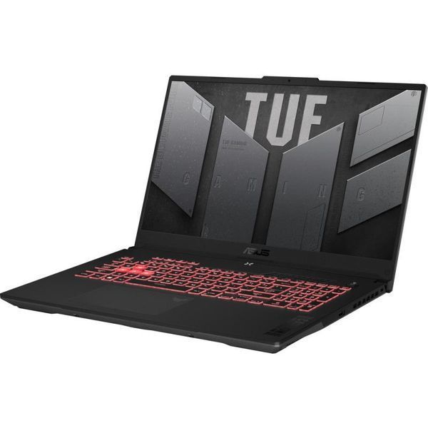Ноутбук ASUS TUF A17 FA707NUG (FA707NUG-HX156MXM-WIN), AMD Ryzen 7 7445HS / 17.3" / 144 Гц / RAM 32 ГБ DDR5 / SSD 512 ГБ / RTX 4050 / Windows 11 Pro / Сірий
