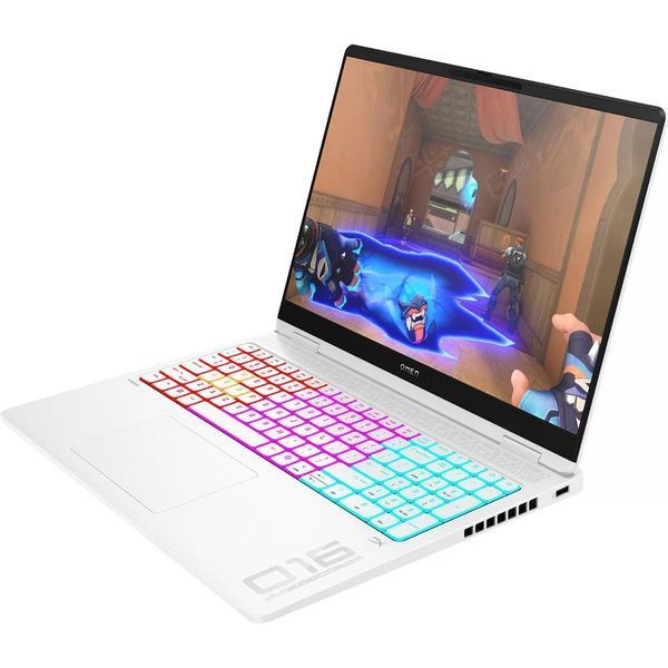 Ноутбук HP Omen 16 (C57B0EA), Intel Core Ultra 7 255HX / 16" / RAM 16 ГБ / SSD 1 ТБ / RTX 5060 8 ГБ GDDR6 / Free DOS / білий