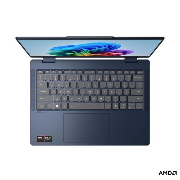 Ноутбук Lenovo IdeaPad 5 2-в-1(83UJ0030RM), AMD Ryzen 7 250 / 15.3" / Touch / RAM 16 ГБ DDR5 / SSD 1 ТБ / AMD Radeon 780M / Без ОС / Синій