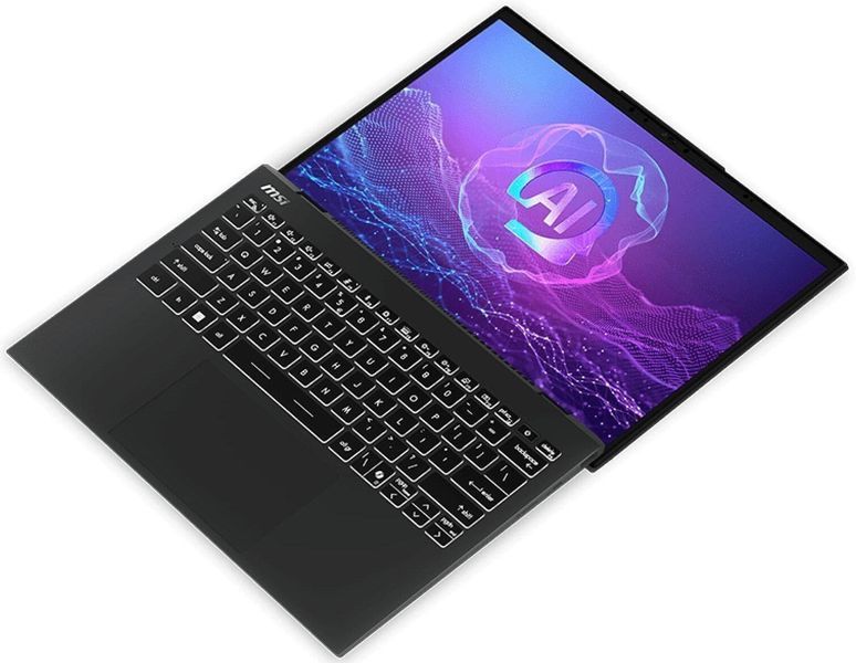Ноутбук MSI Prestige 13 AI+ Evo A2VMG (A2VMG-021PL), 13.3" / OLED / Intel Core Ultra 7-258V / RAM 32 ГБ / SSD 1 ТБ / Windows 11 Pro / Чорний