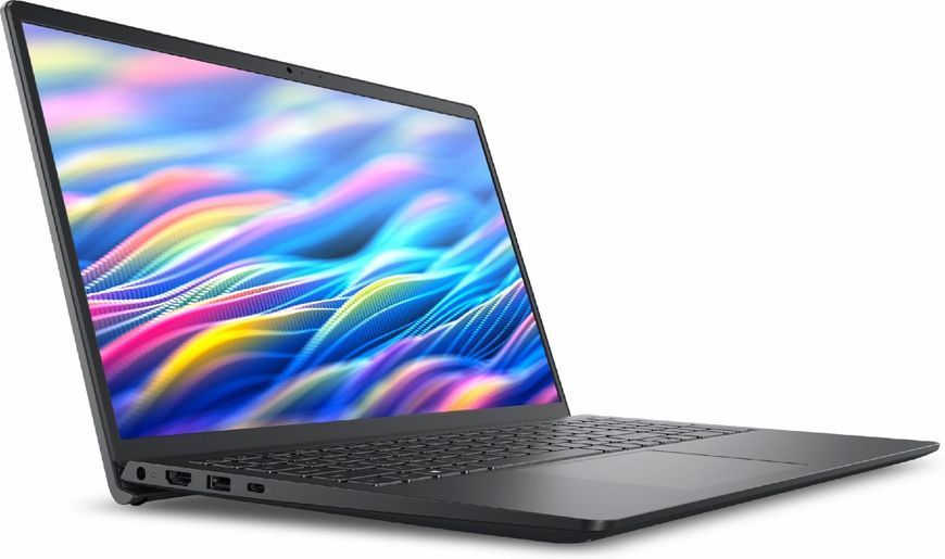 Ноутбук Dell 15 (DC15250_RPLU_02_P+460-BDST), Intel Core 3 100U / 15.6" / 120 Гц / RAM 8 ГБ DDR4 / SSD 512 ГБ / Intel Graphics / Windows 11 Pro / Чорний