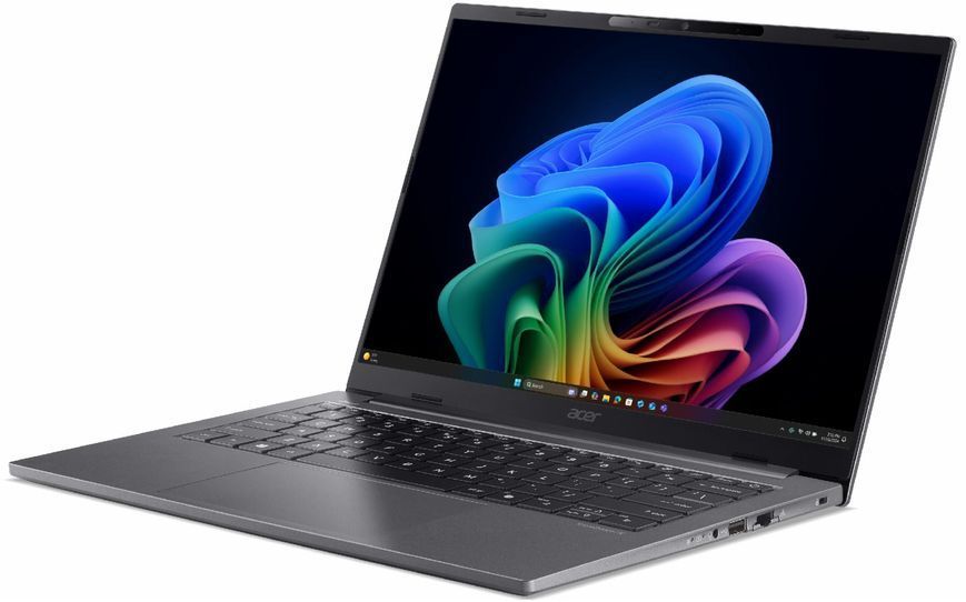 Ноутбук ACER TravelMate X4 14 AI TMX414-51-TCO (NX.BQCEP.002), 14" / IPS / 120Hz / Intel Core Ultra 5 226V / RAM 16GB, LPDDR5X, 8533MHz / SSD 512GB / Windows 11 Professional / Сірий