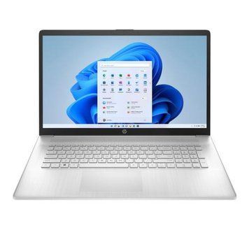 Ноутбук HP 17-cp (17-CP2025DX), AMD Ryzen 5 7520U / 17.3&Prime; / RAM 8 ГБ / SSD 512 ГБ / Windows 11 Home / Silver
