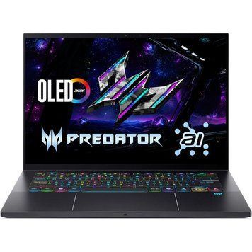 Ноутбук Acer Predator Triton (NH.U0GEP.001), Intel Core Ultra 9 288V / 14" / OLED / 120 Гц / Touch / RAM 32 ГБ LPDDR5X / SSD 2 ТБ / RTX 5070 / Windows 11 Pro / Чорний