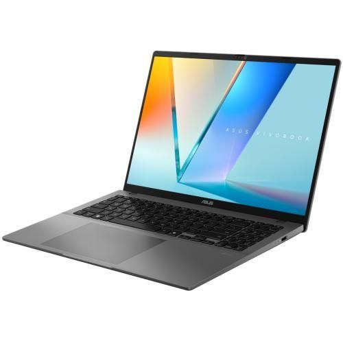 Ноутбук ASUS Vivobook S16 (M3607GA-SH062), AMD Ryzen AI 7 445 / 16&Prime; / RAM 16 ГБ / SSD 1 ТБ / AMD Radeon 840M / DOS / Matte Gray