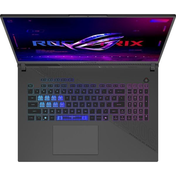 Ігровий ноутбук Asus ROG Strix G18, (G814PP-S8025), AMD Ryzen 9 8940HX / 18" / 144Гц / RAM 32 ГБ / SSD 1 ТБ / NVIDIA GeForce RTX 5070 / Без ОС / сірий
