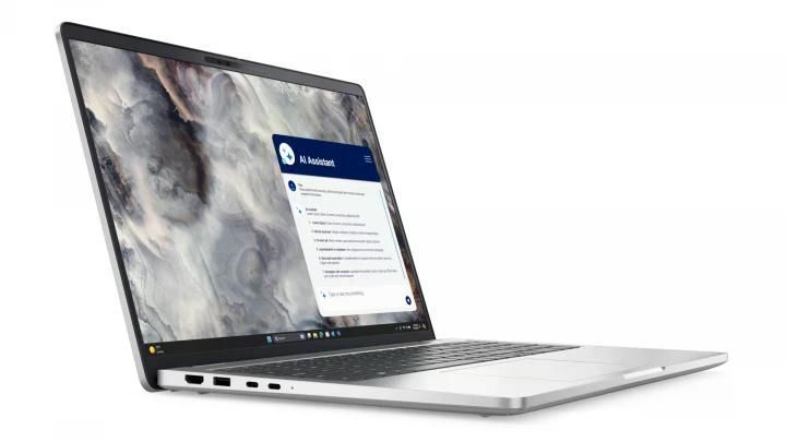 Ноутбук Dell Pro 16 Plus (BTO103_PB16250_EMEA_NOSCR), Intel Core Ultra 5 235U / 16" / RAM 16 ГБ DDR5 / SSD 512 ГБ / Intel Graphics / Windows 11 Pro / Сріблястий