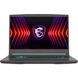 Ноутбук MSI Thin 15 (B13VE-3431XRO), Intel Core i5-13420H / 15.6&Prime; / RAM 16 ГБ / SSD 512 ГБ / GeForce RTX 4050 6GB / Free DOS / negru