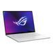 Ігровий ноутбук ASUS ROG Zephyrus G16 (GU605CR-QR126), 16" / 2560 x 1600px / OLED / 240Hz / Ultra 9 285H / RAM 32 ГБ / SSD 2 ТБ / GeForce RTX 5070 Ti 12 ГБ / Без ОС / Білий