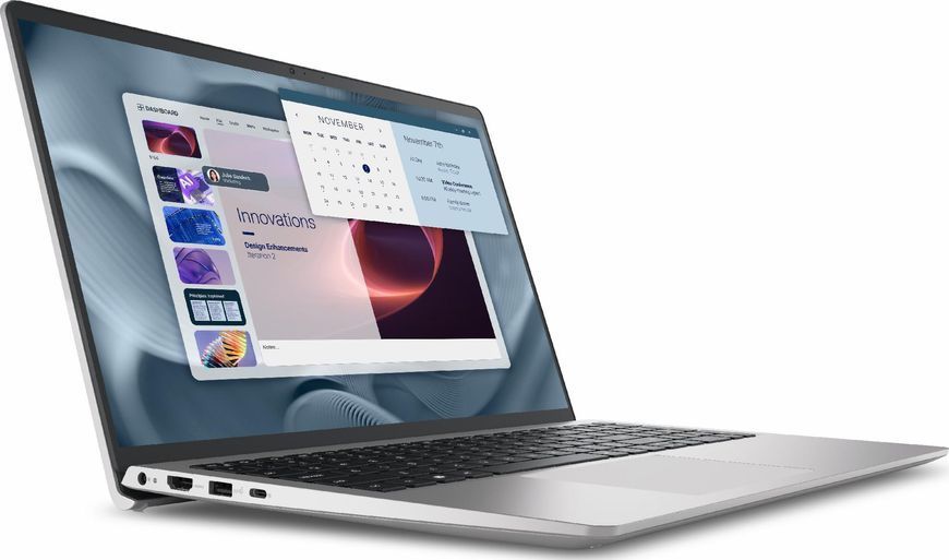 Ноутбук DELL Pro 15 Essential (PV15250_RPLU_003_M_U), Intel Core i5-1334U / 15.6" / 120 Гц / RAM 16 ГБ DDR5 / SSD 1 ТБ / Intel UHD Graphics / Linux / Сірий