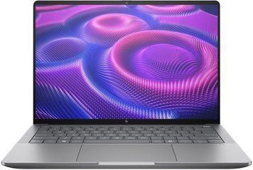 Ноутбук HP ZBook Ultra G1a 14 (A3ZS0ET), AMD Ryzen AI Max+ PRO 395 / 14" / 120 Гц / OLED / Touch / RAM 128 ГБ LPDDR5X / SSD 2 ТБ / AMD Radeon 8060S Graphics / Windows 11 Pro / Сірий
