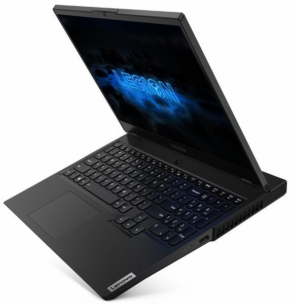 Ноутбук LENOVO Legion 5 15ARH05 (82B500HTPB), 15.6" / IPS / AMD Ryzen 7 4800H / RAM 16 ГБ / SSD 512 ГБ / GTX1650Ti / DOS / Чорний