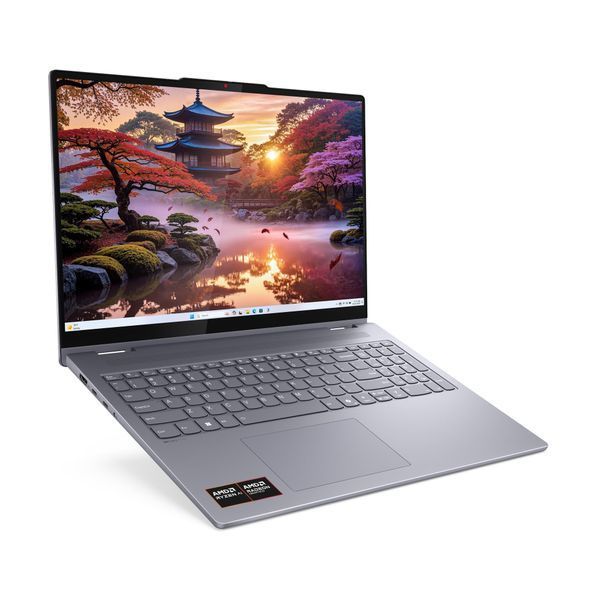 Ноутбук Lenovo IdeaPad 5 2-в-1 16AKP10 (83KU0046RM), Ryzen AI 7 350 / 16&Prime; / Touch / RAM 16 ГБ LPDDR5x / SSD 1 ТБ / AMD Radeon 860M / Без ОС / Сірий