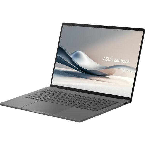 Ноутбук ASUS Zenbook A14 (UX3407NA-QD099W), Qualcomm Snapdragon X2 Elite X2E-88-100 / 14&Prime; / RAM 32 ГБ / SSD 1 ТБ / Qualcomm Adreno / Windows 11 / Iceland Gray