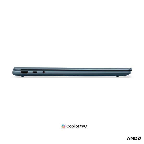 Ноутбук Lenovo Yoga 7 Gen 11 14AGP11 (199275325724), AMD Ryzen AI 5 435 / 14" / OLED / Touch / RAM 16 ГБ LPDDR5X / SSD 512 ГБ / AMD Radeon / Windows 11 Home / Бірюзовий