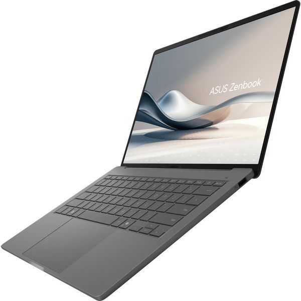Ноутбук ASUS Zenbook A14 (UX3407NA-QD099W), Qualcomm Snapdragon X2 Elite X2E-88-100 / 14&Prime; / RAM 32 ГБ / SSD 1 ТБ / Qualcomm Adreno / Windows 11 / Iceland Gray