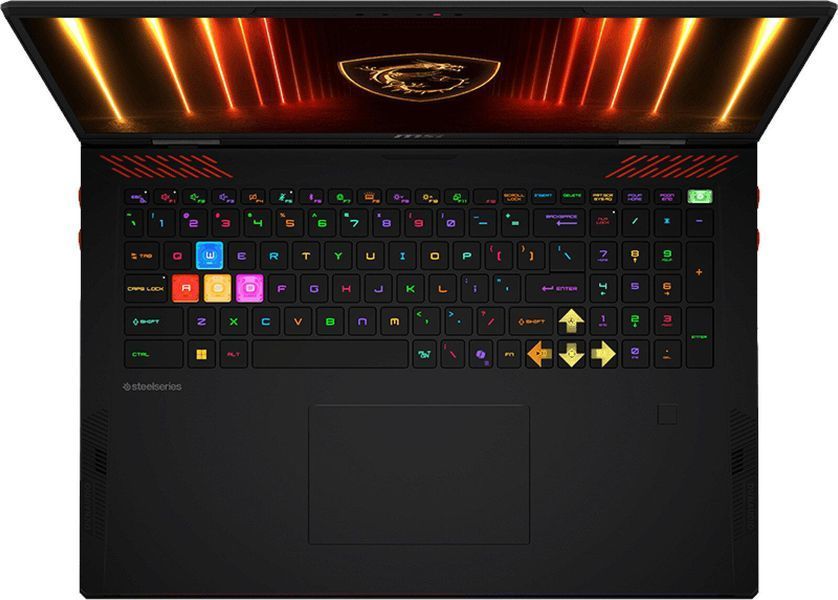 Ноутбук MSI Raider 18 HX AI A2XWIG (A2XWIG-222PL), Ultra 9-285HX / 18&Prime; / RAM 64 ГБ / SSD 2 x 2 ТБ / GeForce RTX 5080 / Windows 11 Home / Black