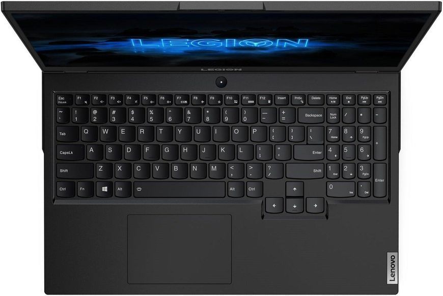Ноутбук LENOVO Legion 5 15ARH05 (82B500HTPB), 15.6" / IPS / AMD Ryzen 7 4800H / RAM 16 ГБ / SSD 512 ГБ / GTX1650Ti / DOS / Чорний