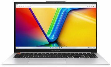 Ноутбук ASUS VivoBook S (K5504VN-MA088W), Intel Core i5-13500H / 15.6" / 120 Гц / RAM 16 ГБ LPDDR5 / SSD 512 ГБ / Intel Iris Xe Graphics + Arc A350M / Windows 11 Home / Сріблястий