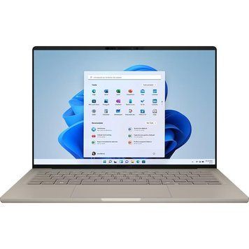 Ноутбук ASUS ZenBook A14 (UX3407NA-QD166W) 14" / 1920 x 1200px / OLED / 60Hz / Snapdragon X2 Elite X2E-88-100 / RAM 16 ГБ / SSD 512 ГБ / Windows 11 Home / Бежевий
