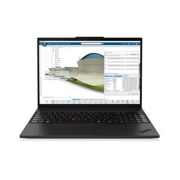 Ноутбук Lenovo ThinkPad P16s Gen 4 (21QV001FRI), Intel Core Ultra 7 265H / 16" / RAM 64 ГБ DDR5 / SSD 1 ТБ / Intel Arc 140T + RTX PRO 1000 / Windows 11 Pro / Чорний