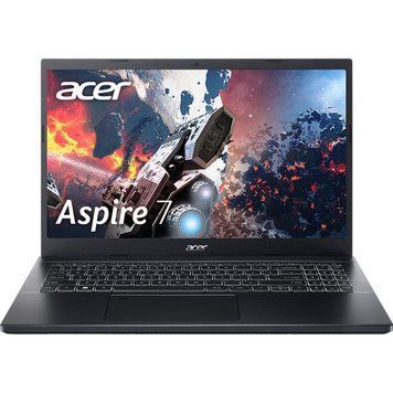 Ігровий ноутбук Acer Aspire 7 A715-76G, (NH.QMFEX.00A) Intel Core i5-12450H / RAM 16 ГБ / SSD 512 ГБ / RTX 3050 / Без ОС