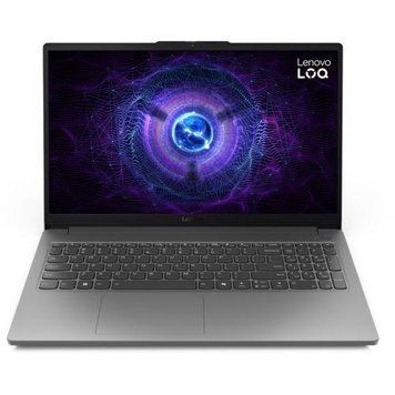 Ноутбук Lenovo LOQ 15IAX9E, (83LK005ERM) Intel Core i5-12450HX / RAM 16 ГБ / SSD 512 ГБ / RTX 2050 / No OS / сірий