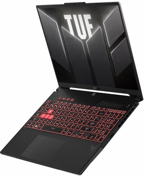 Ігровий ноутбук Asus TUF Gaming A16 FA608UHI-R7165W (2127619), AMD Ryzen 7 260 / 16" / 144 Гц / RAM 16 ГБ DDR5 / SSD 512 ГБ / NVIDIA GeForce RTX 5050 / Windows 11 Home / Чорний