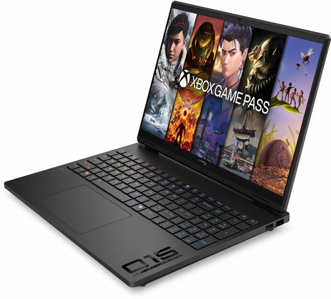 Ноутбук HP HyperX OMEN 15 (DG3X6EA), AMD Ryzen 5 240 / 15.3" / 180 Гц / RAM 16 ГБ DDR5 / SSD 512 ГБ / AMD Radeon 760M + RTX 5050 / Windows 11 Home / Чорний