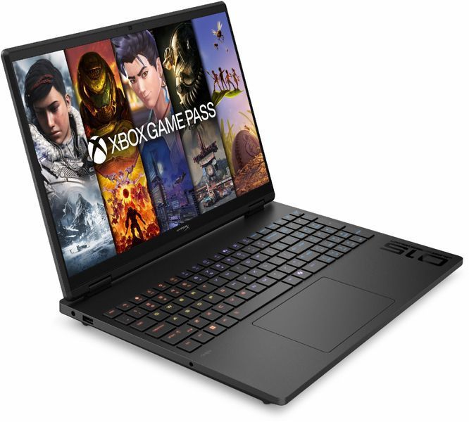 Ноутбук HP HyperX OMEN 15 (DG3X6EA), AMD Ryzen 5 240 / 15.3" / 180 Гц / RAM 16 ГБ DDR5 / SSD 512 ГБ / AMD Radeon 760M + RTX 5050 / Windows 11 Home / Чорний