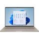 Ноутбук ASUS ZenBook A14 (UX3407NA-QD166W) 14" / 1920 x 1200px / OLED / 60Hz / Snapdragon X2 Elite X2E-88-100 / RAM 16 ГБ / SSD 512 ГБ / Windows 11 Home / Бежевий