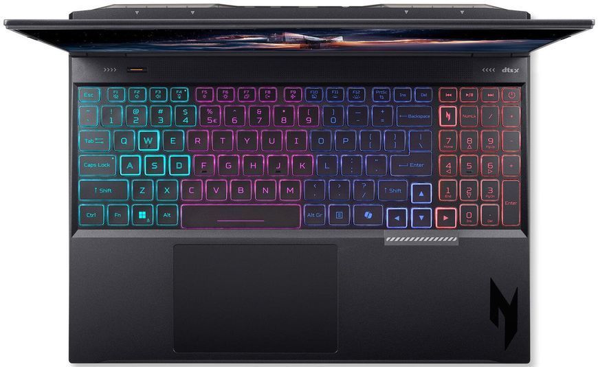 Ноутбук Acer Nitro 16 AI AN16-61 (NH.U04EP.002), Ryzen AI 9 365 / 16&Prime; / RAM 32 ГБ / SSD 1 ТБ / GeForce RTX 5070 Ti / DOS / Сірий