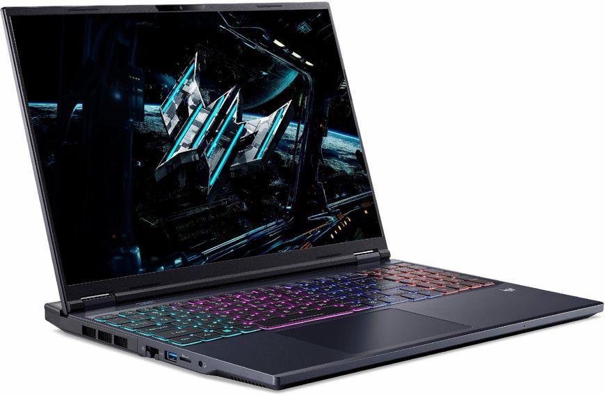Ноутбук PREDATOR Helios Neo 16 AI PHN16-73-92KQ (NH.QX2EP.001), Ultra 9-275HX / 16&Prime; / RAM 32 ГБ / SSD 2 x 1 ТБ / GeForce RTX 5070Ti / Windows 11 Home / Black
