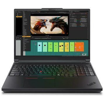 Ноутбук Lenovo ThinkPad P16 Gen 3 (21RQC1JWDPB), Intel Core Ultra 9 275HX / 16" / RAM 192 ГБ DDR5 / SSD 2 ТБ / RTX PRO 3000 / Windows 11 Pro / Чорний
