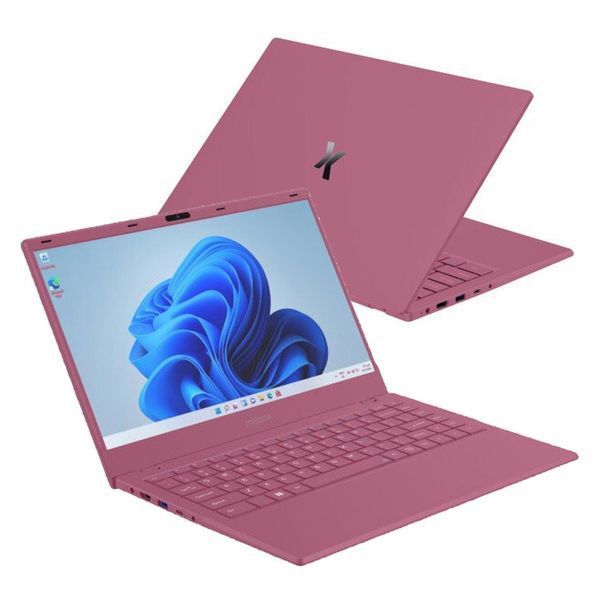 Ноутбук MAXCOM Office mBook14 Lite (MB14LP_PINK), Intel Celeron N4020 / 14,1" / TN / RAM 4 ГБ / SSD 128 ГБ / Intel UHD Graphics 600 / Windows 11 Home / Рожевий